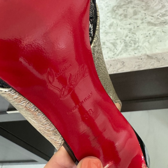 Authentic Christian Louboutin Red Sole Sandal - Picture 11 of 13